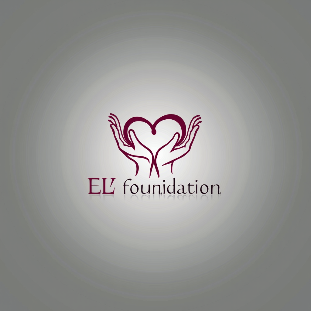 ELH Foundation - Philanthropy, Grantmaking, and Voluntarism logo featuring a stylized heart and hands symbol representing compassion and community support