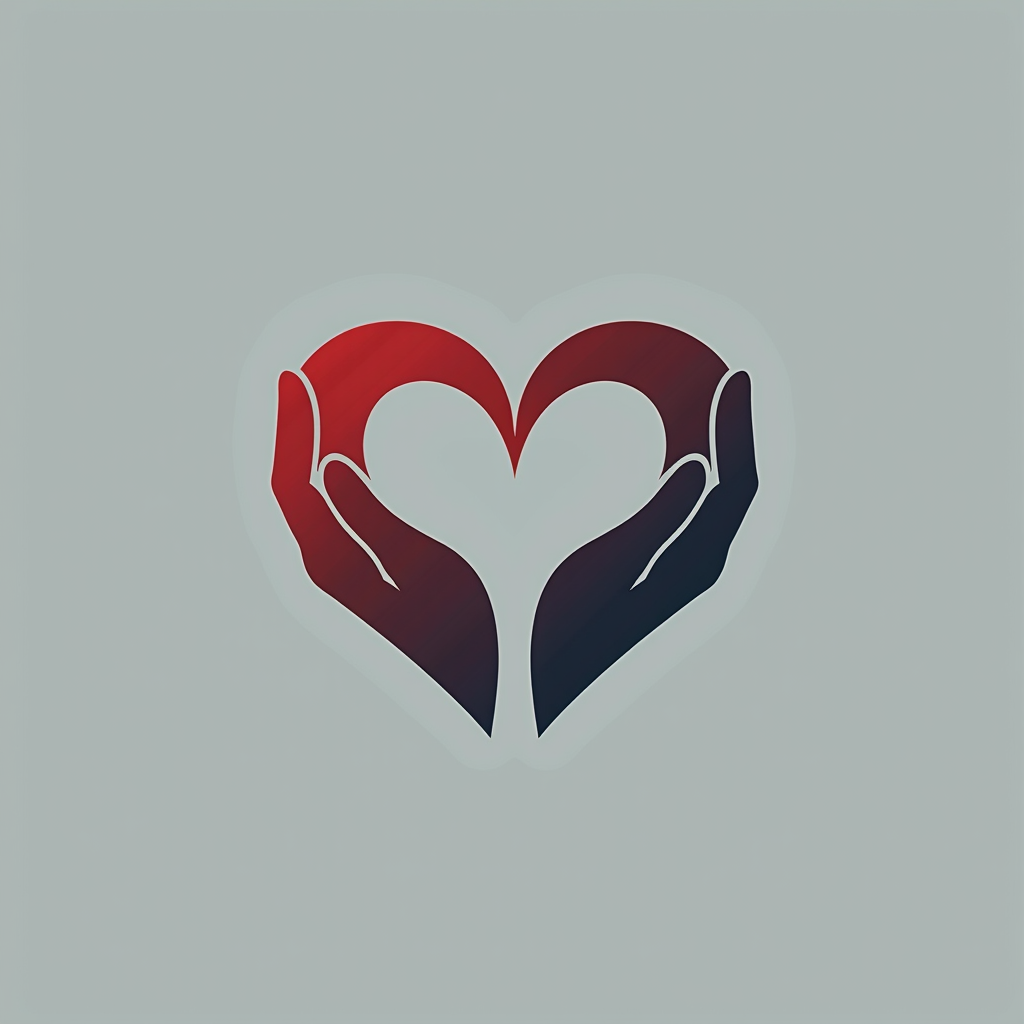 ELH Foundation - Philanthropy, Grantmaking, and Voluntarism logo featuring a stylized heart and hands symbol representing compassion and community support