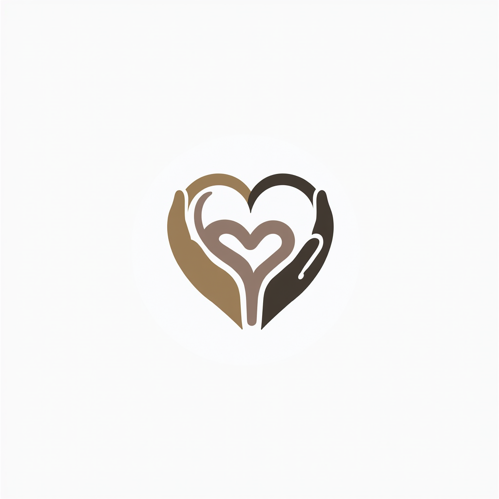 ELH Foundation - Philanthropy, Grantmaking, and Voluntarism logo featuring a stylized heart and hands symbol representing compassion and community support