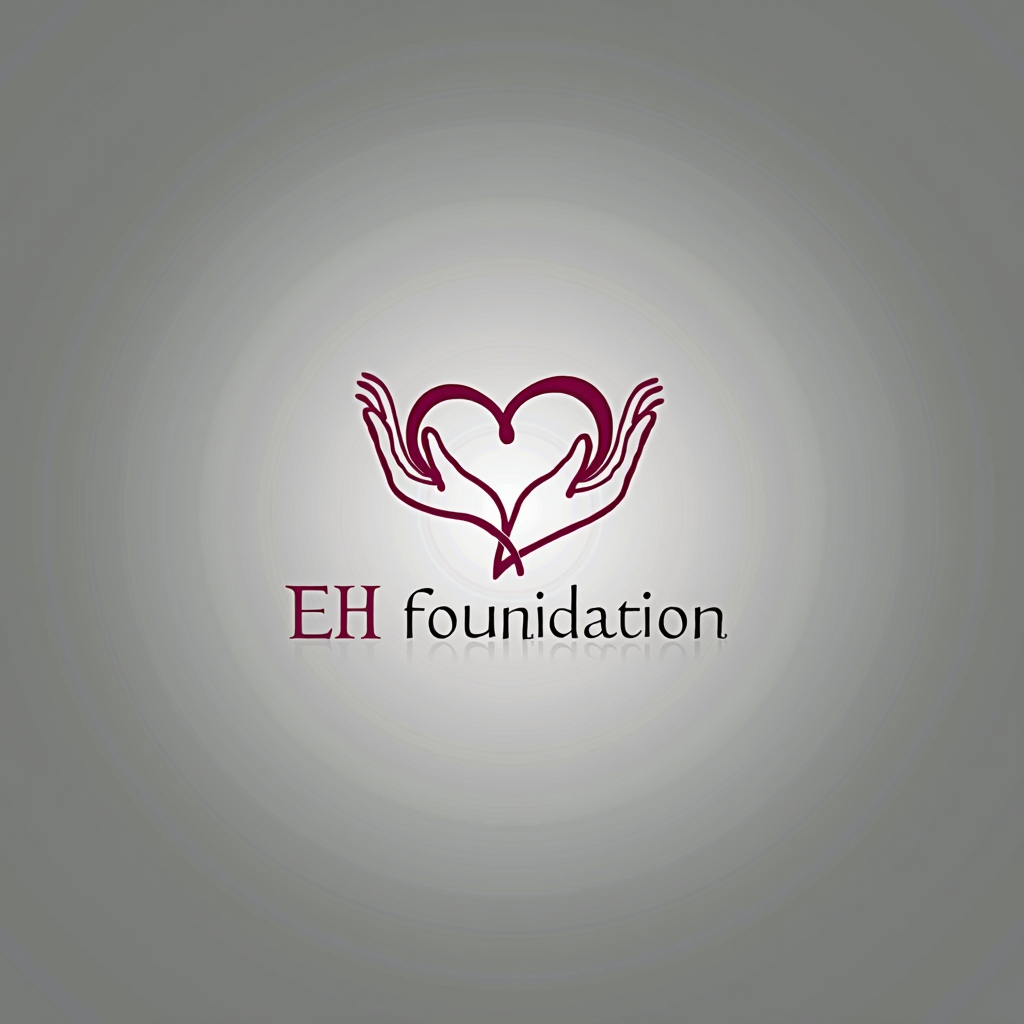 ELH Foundation - Philanthropy, Grantmaking, and Voluntarism logo featuring a stylized heart and hands symbol representing compassion and community support