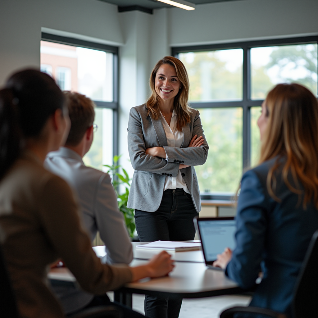 Professional development workshop with nonprofit leaders engaged in strategic planning session, showing board members and executive directors collaborating on organizational strengthening and leadership development training